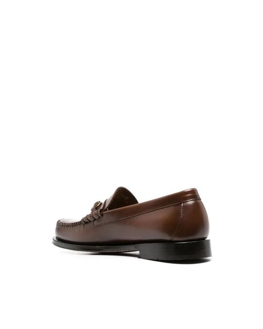 G.H.BASS Brown Loafers for men