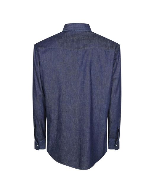 DSquared² Blue Casual Shirts for men
