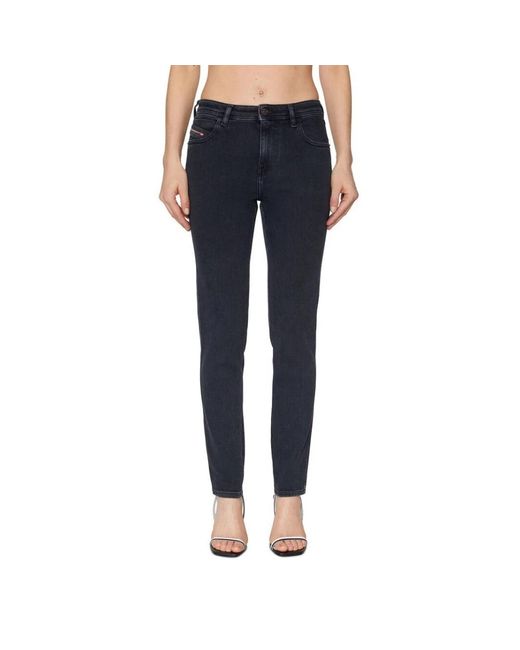DIESEL Black Slim Fit Jeans
