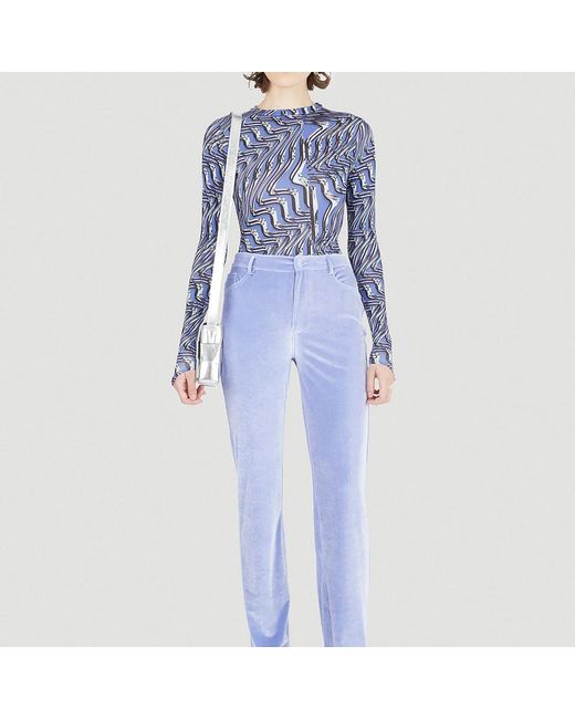 Maisie Wilen Blue Chinos