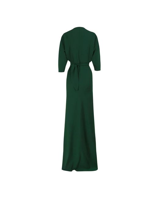 Cortana Green Wrap Dresses