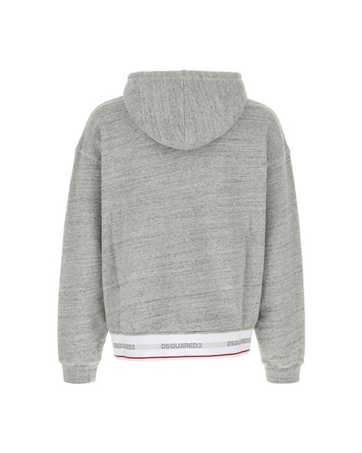 DSquared² Gray Hoodies for men