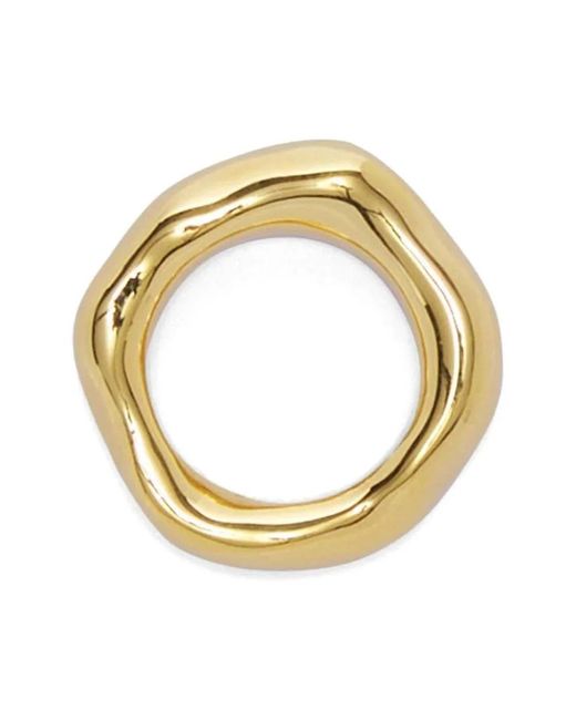 Jil Sander Metallic Rings
