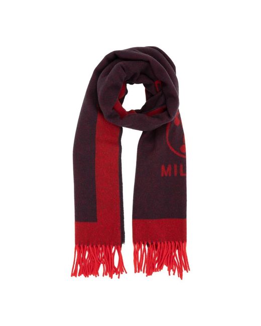 Moschino Red Winter Scarves