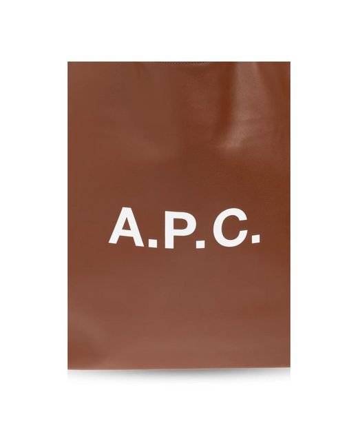 A.P.C. Einkaufstasche in Brown für Herren