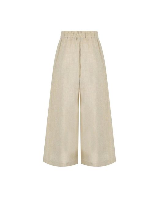 Weekend by Maxmara Natural Wide Trousers