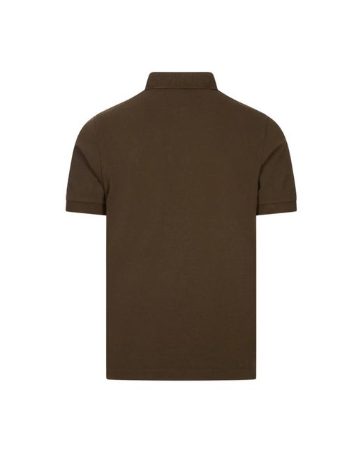 Stone Island Brown Polo Shirts for men