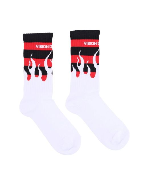 Vision Of Super Socks in het White voor heren