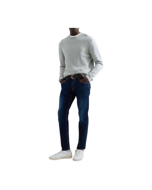 Replay Blue Straight Fit Jeans for men