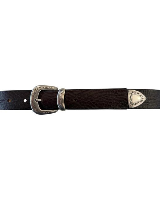Alberto Luti Black Belts for men