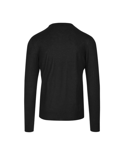 Fedeli Black Turtlenecks for men