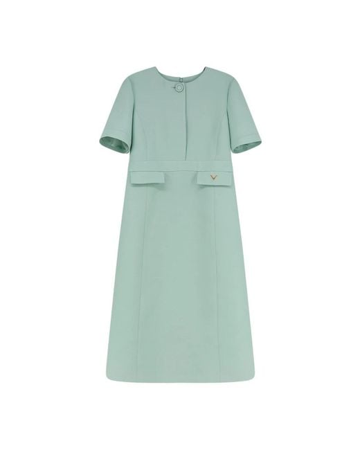 Valentino Green Midi Dresses