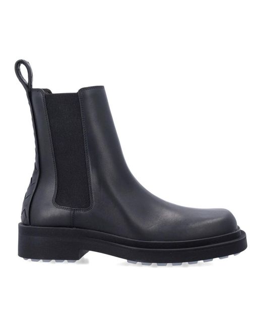 Bottega Veneta Blue Chelsea Boots