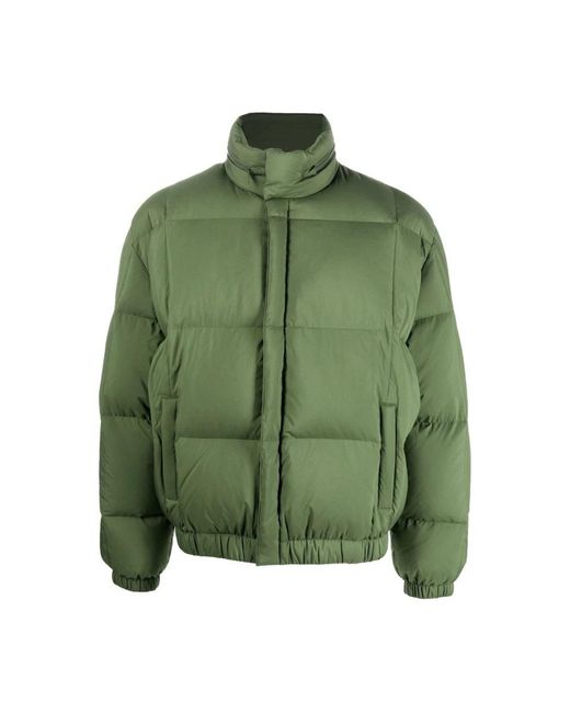 KENZO Green Down Jackets for men