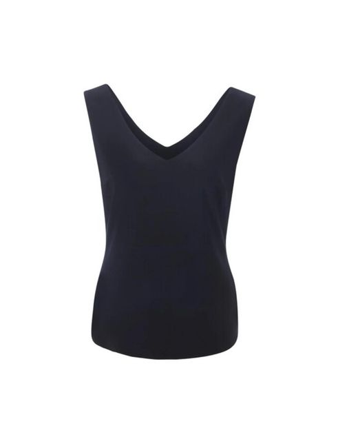 Joseph Ribkoff Blue Sleeveless Tops