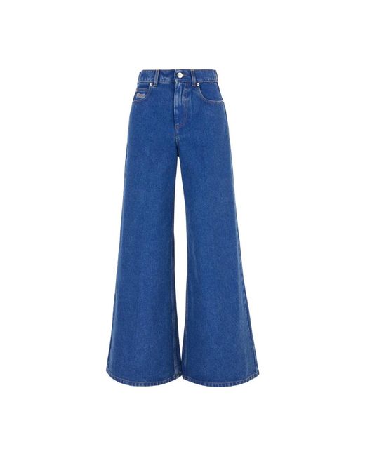 Marni Blue Wide Jeans
