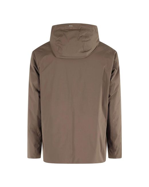 Herno Jacket in het Brown voor heren