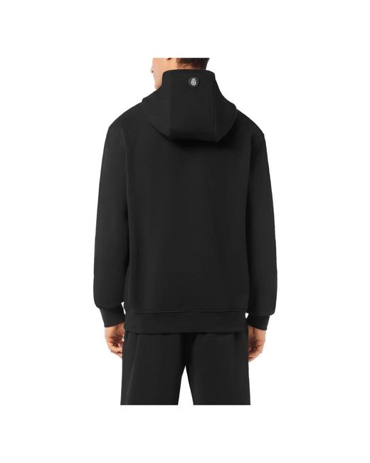 Billionaire Hoodies & Sweatvesten ,Zwart ,Katoen Hooded Sweatshirt Lion in het Black voor heren