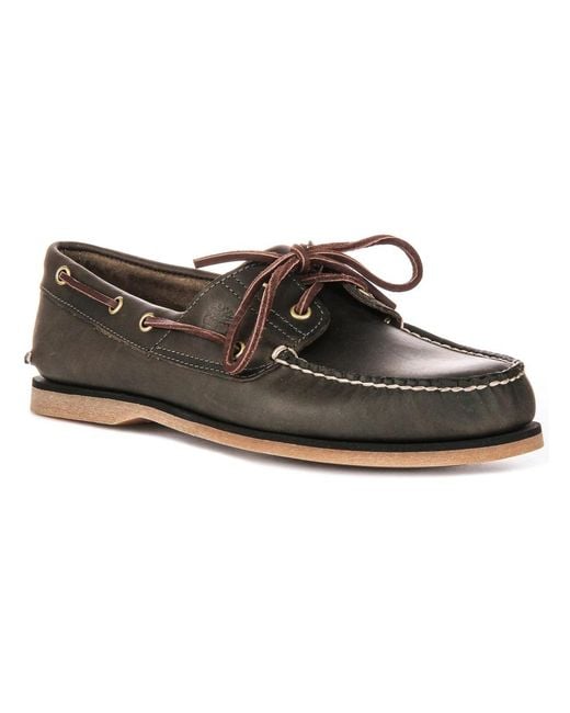 Timberland Brown Boat Shoes for men