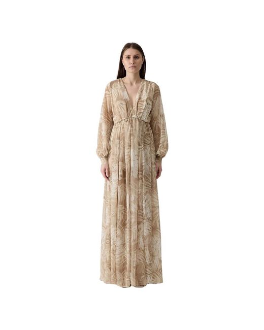 Ermanno Scervino Natural Maxi Dresses
