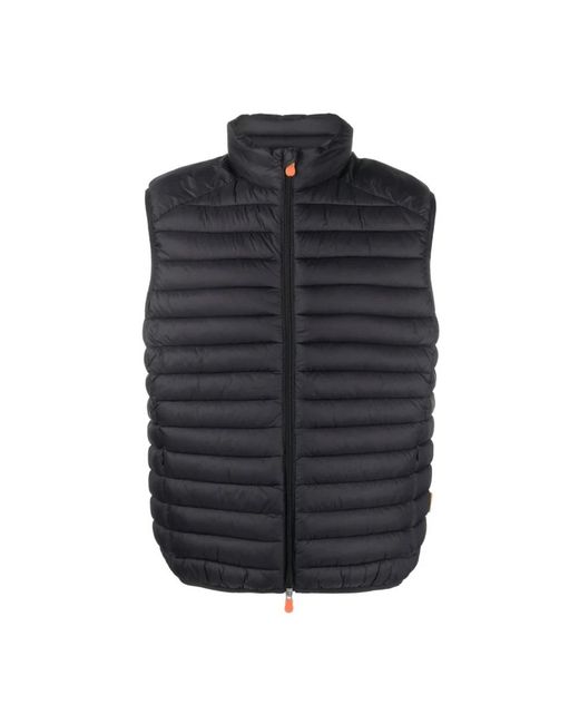 Save The Duck Black Waistcoats for men