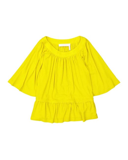 See By Chloé Yellow Blouses