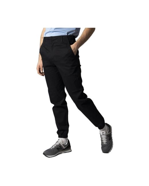 Dickies Black Slim-Fit Trousers for men