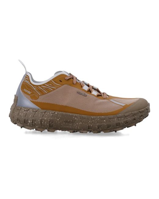 Norda Brown Sneakers for men