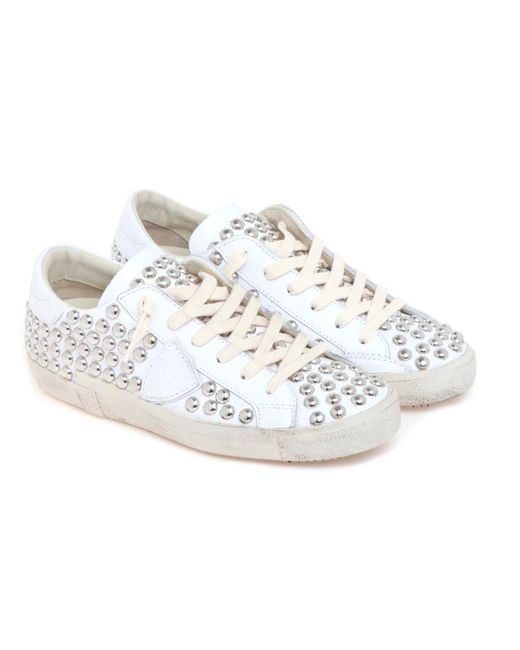 Philippe Model Prsx Sneaker in het White