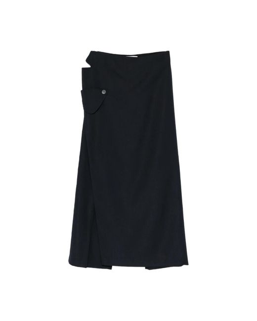Jean Paul Gaultier Black Maxi Skirts