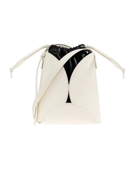 Cross Body Bags di Jil Sander in White