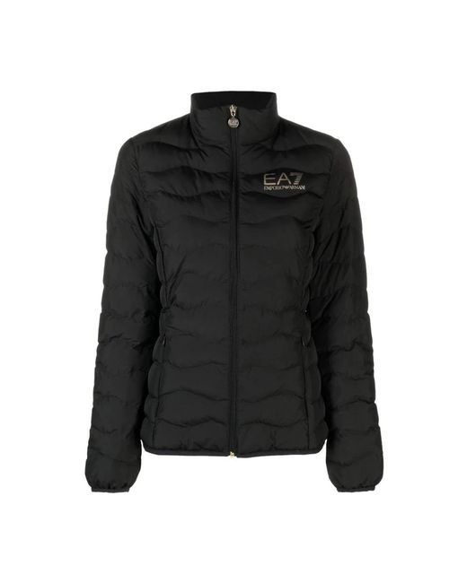 EA7 Black Winter Jackets