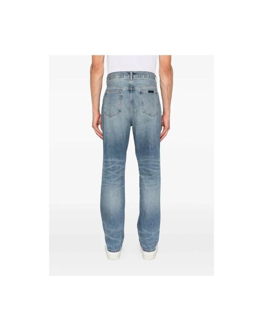 Fear Of God Straight Jeans in het Blue voor heren