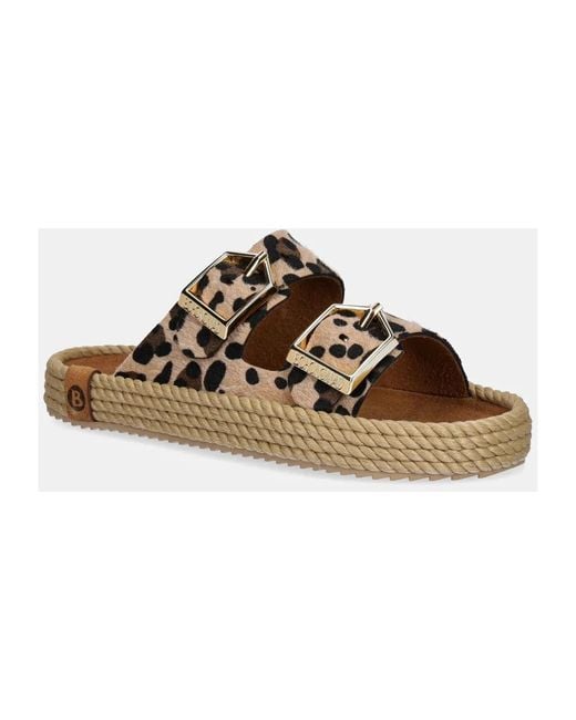 Sliders Bohonomad en coloris Brown