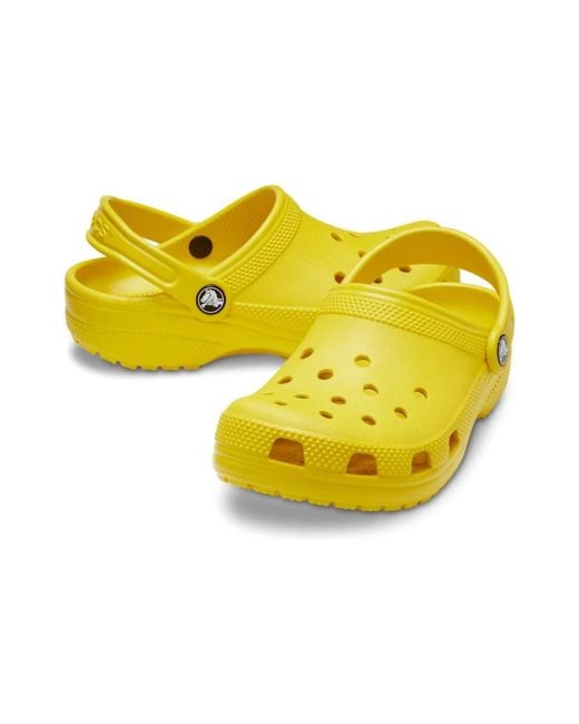 CROCSTM Yellow Clogs