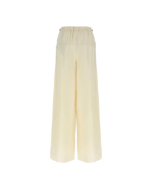 Max Mara Natural Wide Trousers