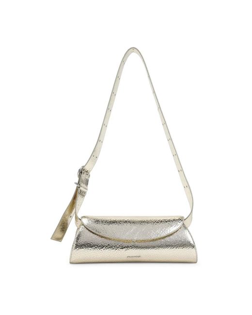 Jil Sander Metallic Cannolo Small