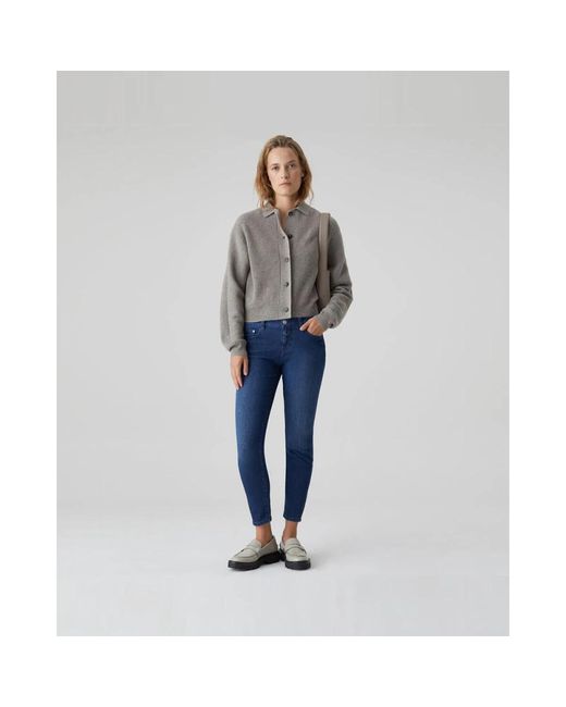 Cropped Jeans Closed de color Blue