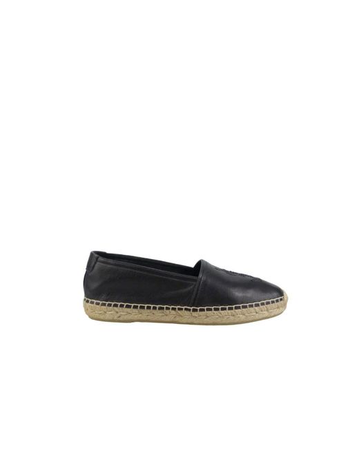 Saint Laurent Black Espadrilles for men