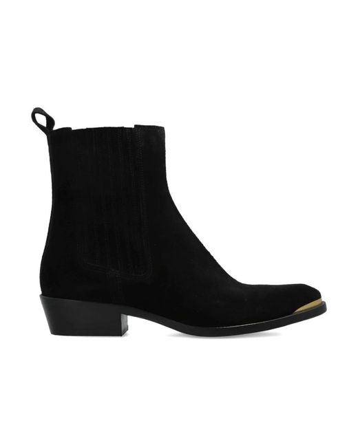 Isabel Marant Black Cowboy Boots