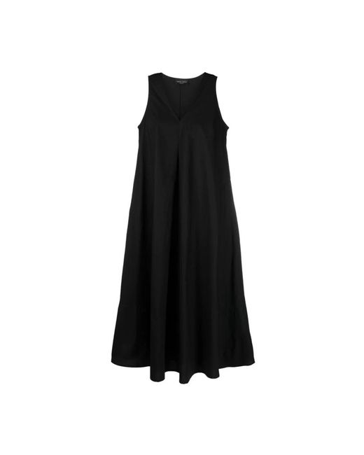Roberto Collina Black Midi Dresses