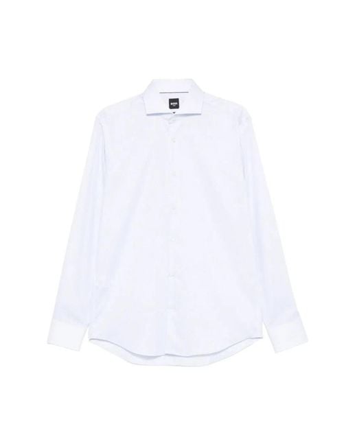 HUGO White Formal Shirts for men