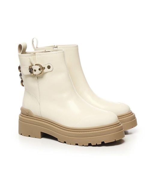 Pinko Natural Ankle Boots