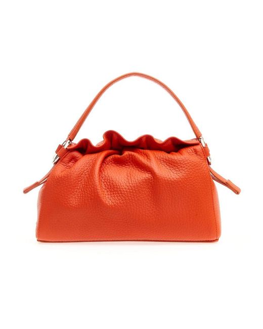 Orciani Red Leder-Umhängetasche