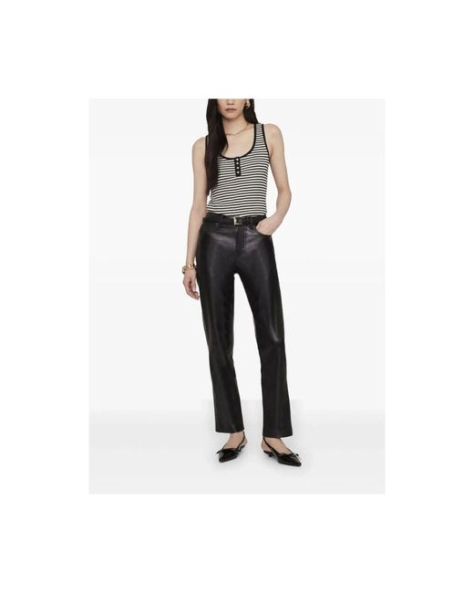 Sleeveless Tops Anine Bing de color Black