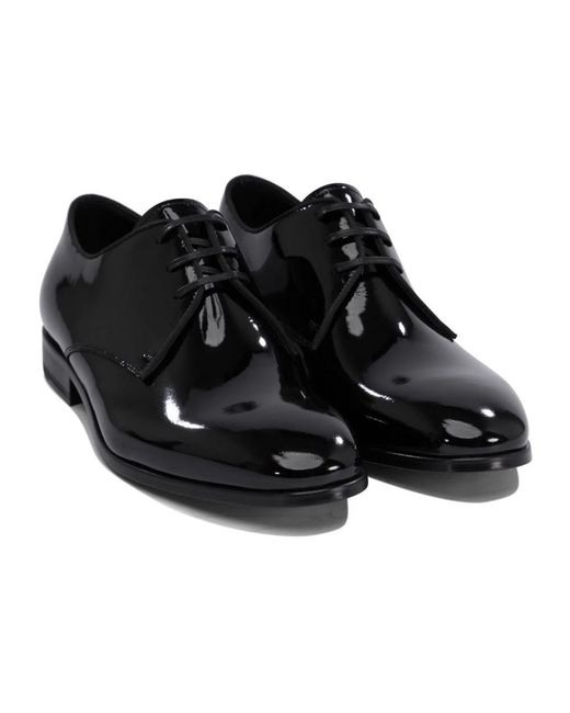 Fabi Black Dress Shoes for men