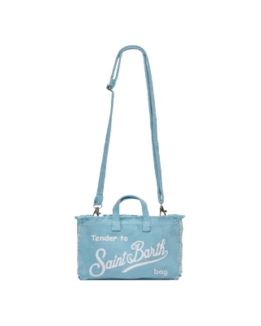 Mc2 Saint Barth Blue Mini Bags