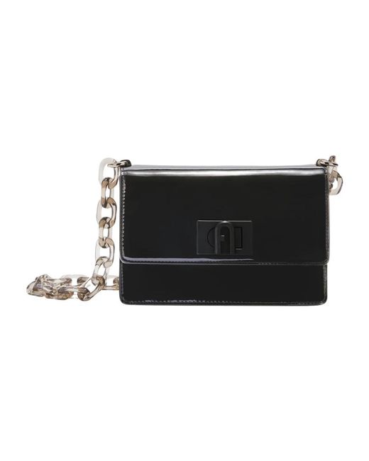 Furla Black 1927 schultertasche mini