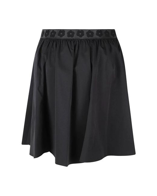 KENZO Black Short Skirts