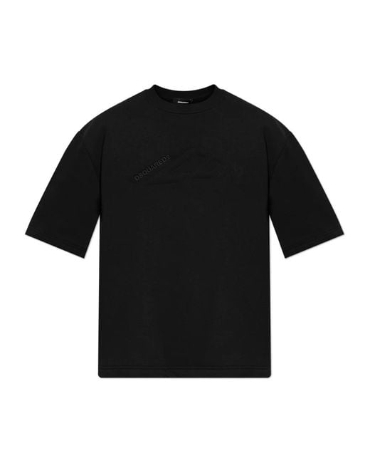 DSquared² T-Shirts in het Black voor heren